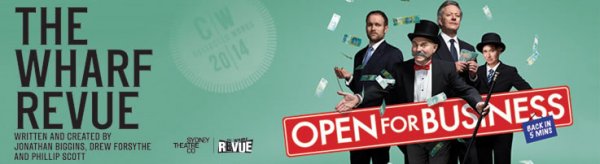 The Wharf Revue is back and OPEN FOR BUSINESS