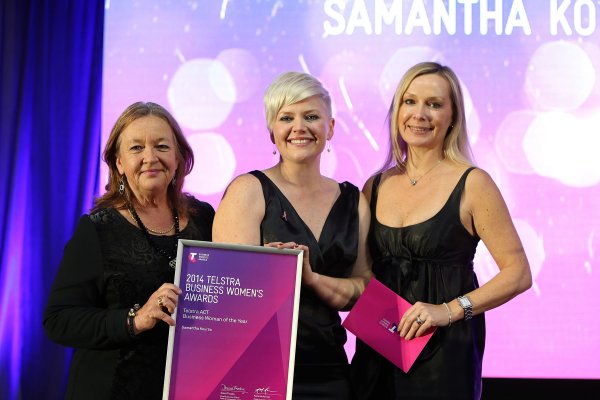 Samantha Kourtis named ACT’s top business woman