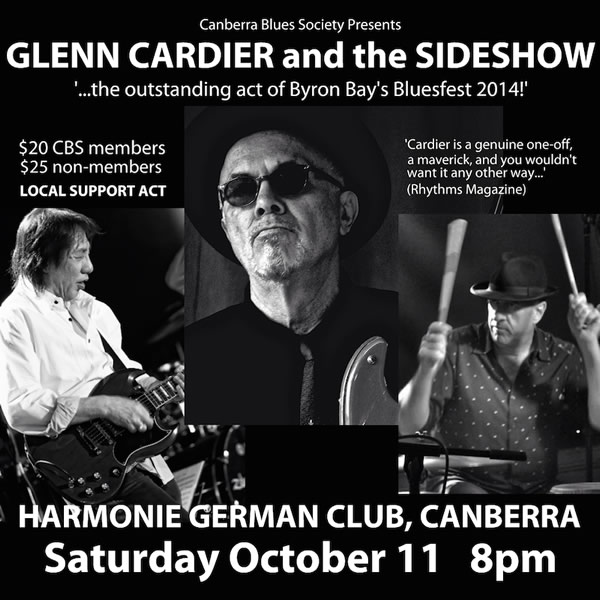 Glenn Cardier and The Sideshow
