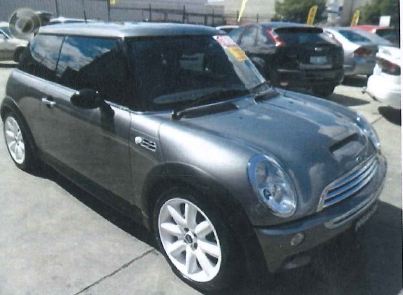 Mini cooper stolen