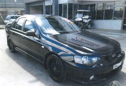 Stolen ford