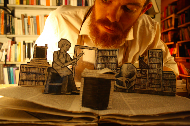 bookbinder scene