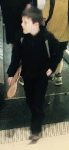 Missing boy CCTV