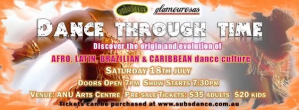dance through time promi canberra