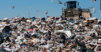 stock photo tip rubbish