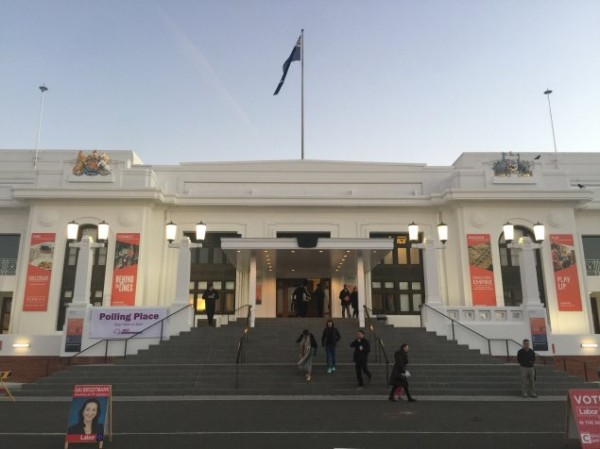 Old Parliament House polling place