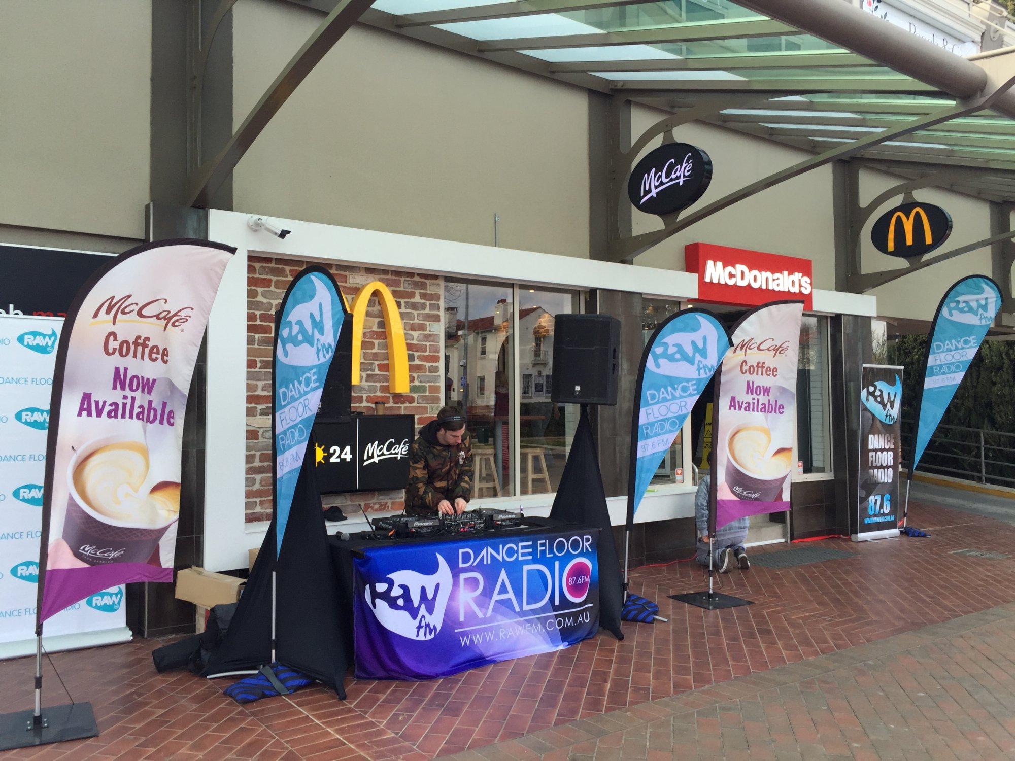 Dollar burgers at McDonald's Manuka today