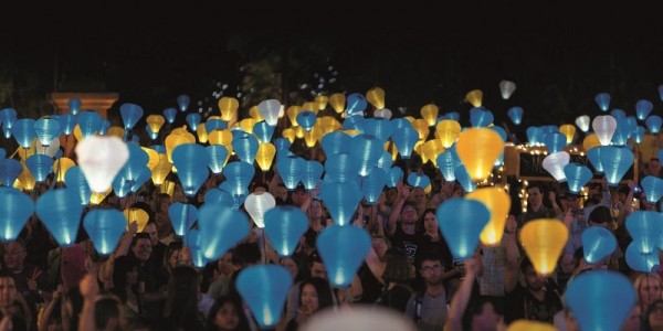 canberra light the night