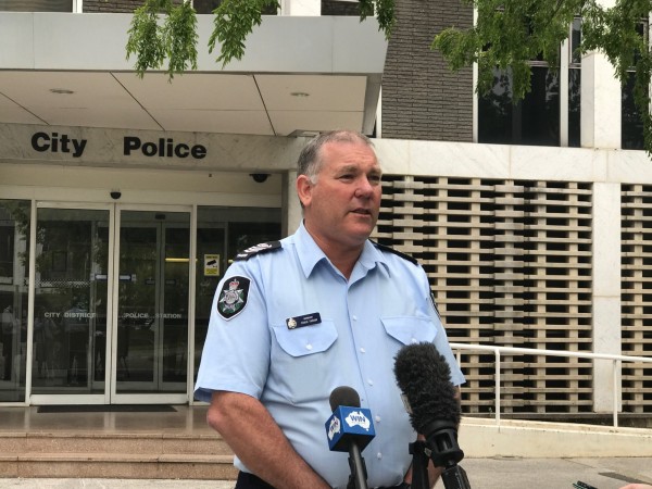 Officer in Charge of the City, Acting Station Sergeant Craig Faram. Photo: Charlotte Harper