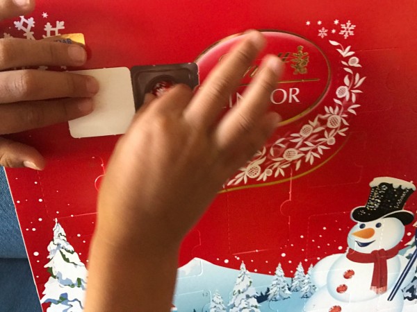Advent calendar. Photo: Charlotte Harper