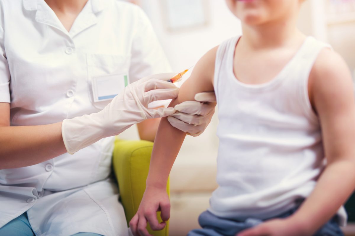Measles vaccination