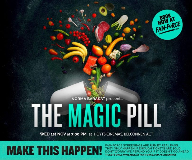 A special screening of The Magic Pill comes to Hoyts cinema Belconnen.