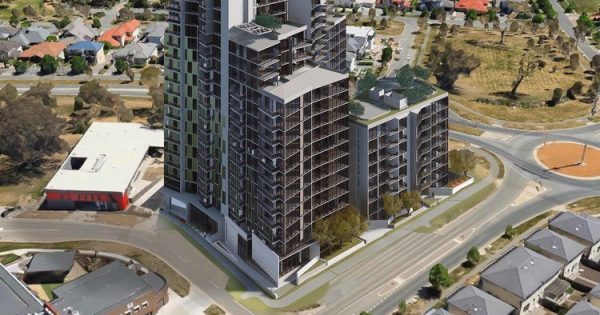 New 18-storey tower proposal still too big, says Gungahlin council