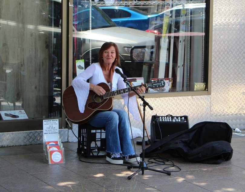 Sharon White, "Music is healing." Photo: Ian Campbell