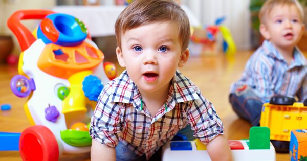 Day in the life of a baby in long daycare