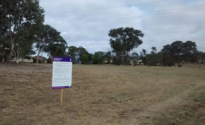 The Chapman parkland