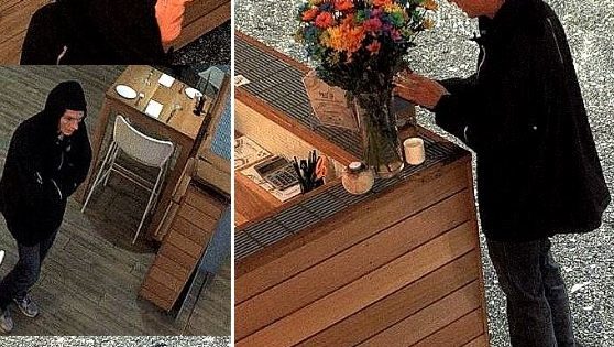Police seek assistance in identifying charity box thief