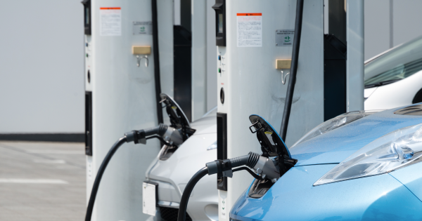 Canberra’s use of electric vehicles tipped to take off as West Belconnen gets its first charging station