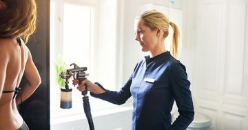 The best spray tanning salons in Canberra