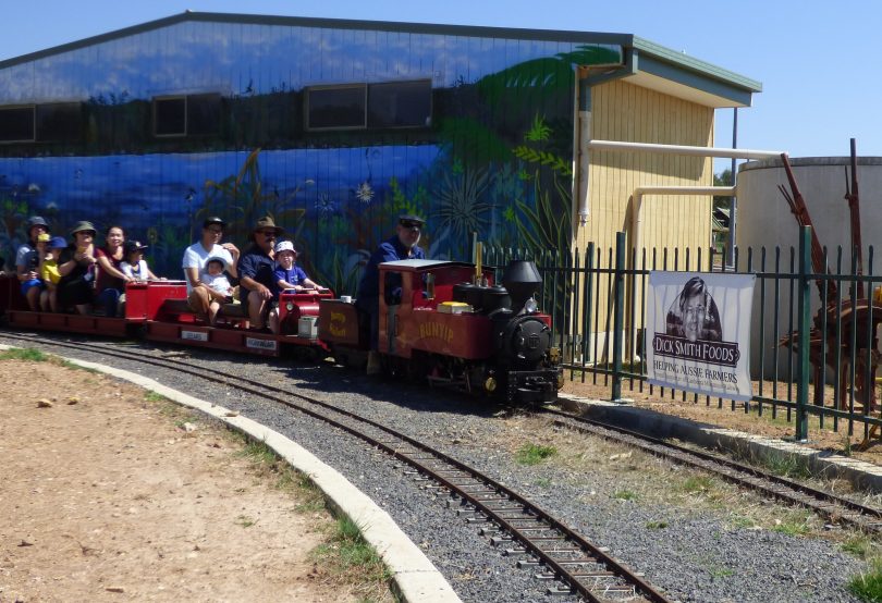 "The Bunyip" Steam Loco. Photo: Mick Richardson
