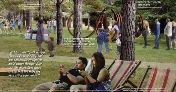 Plan aims to bring community back to Haig Park with makeover