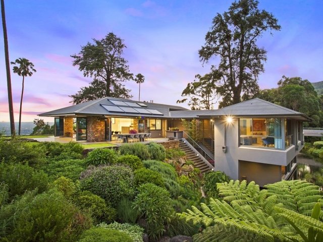 Hillsvale: magnificent views and architectural splendour. Photos: South Coast Prestige Property
