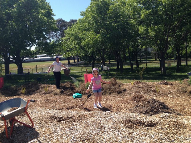 A day in the garden at the Lynham Commons. Photo courtesy Anne-Marie Delahunt