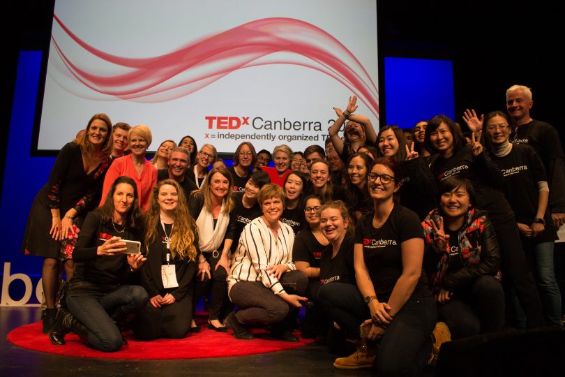 3000 volunteer hours go into TEDxCanberra. Photo: Supplied.
