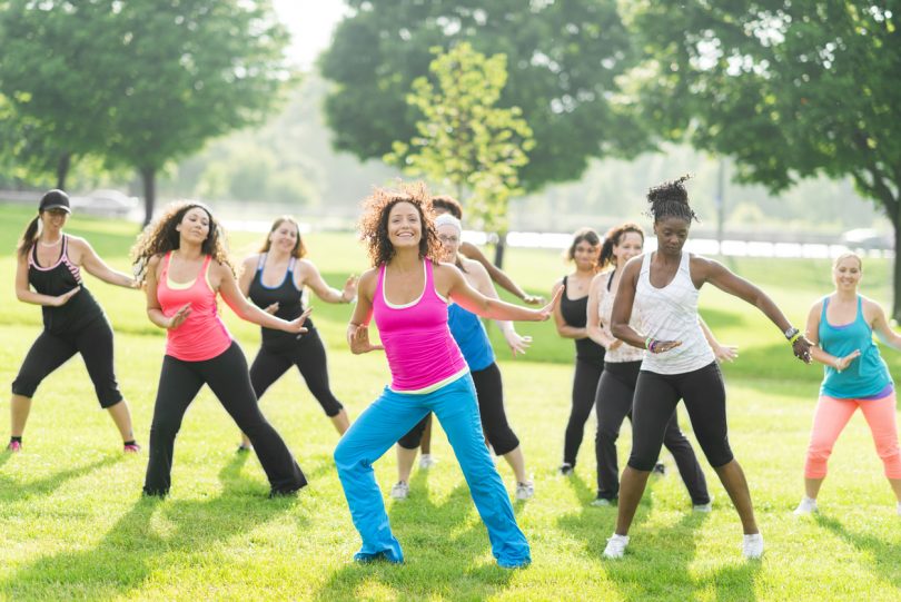 free lunchtime Zumba