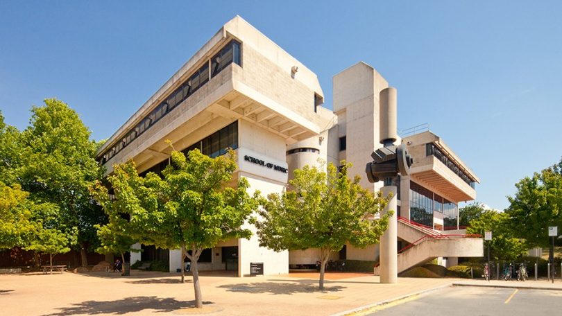 The Llewellyn Hall at ANU. Photo: ANU.