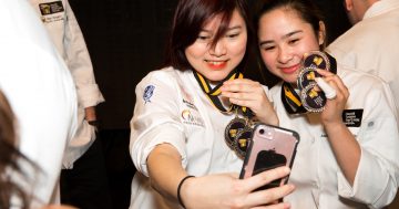 Two young Canberra chefs taste silver success in national culinary awards