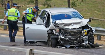 Two teenagers taken to hospital after head-on crash in Ngunnawal on Sunday morning