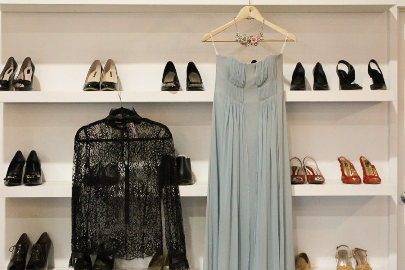 Lisa Ho dress and pre-loved lace top