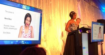 Eco-stylist who urges people to ‘get off the fashion trend-mill’ among Canberra award winners