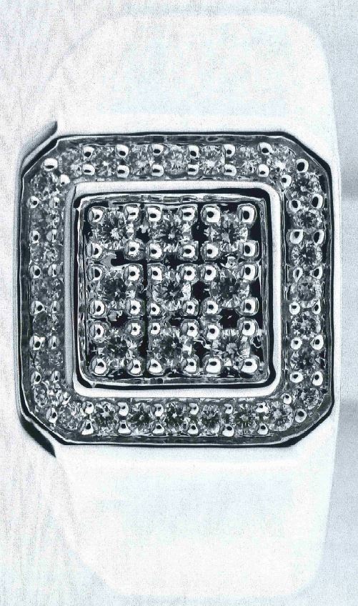 The rings the man allegedly stole.