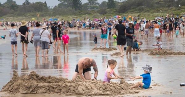 Broulee's NYE sandcastle competition growing strong