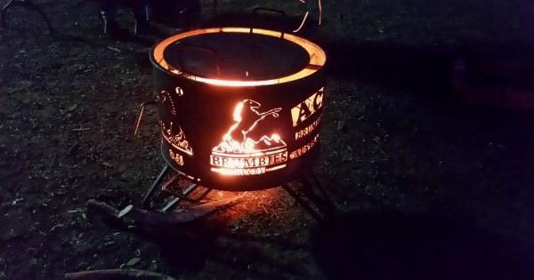 Brumbies fans tailgating the community back to rugby