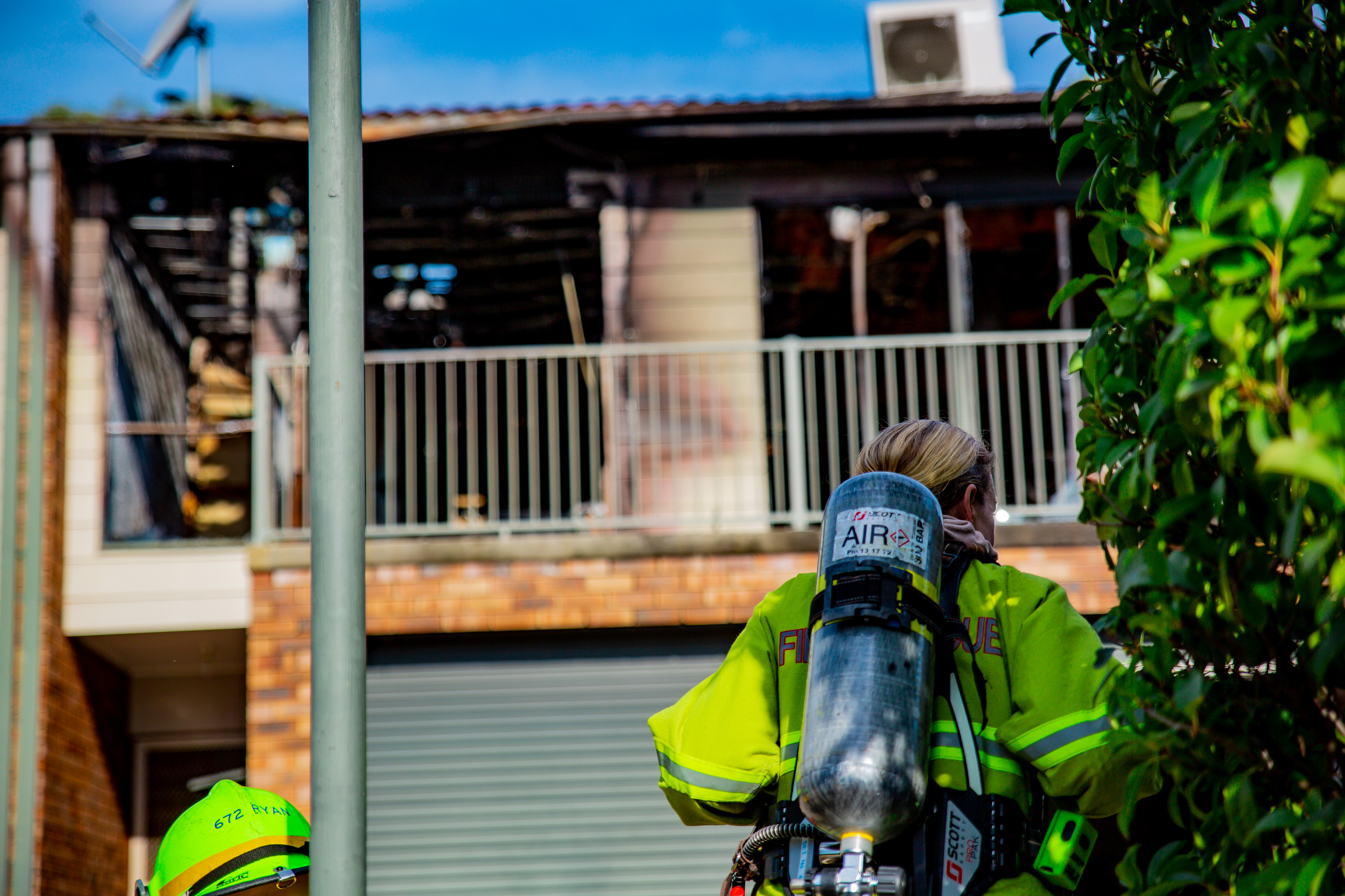 Fire damages unit in Phillip