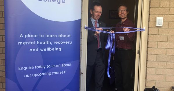 Canberrans with mental illness to be offered free courses on recovery and life skills