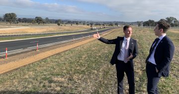 Relief for Gungahlin drivers as Horse Park Drive duplication completed