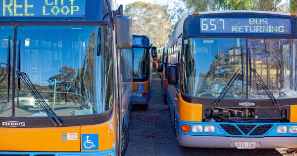 Fyshwick's bus graveyard final stop for fleet relics