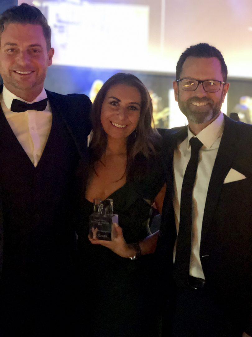 Justin Taylor, Suzi Wells and Craig Chapman
