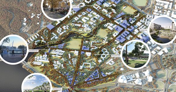 Green heart for ANU in new 20-year master plan