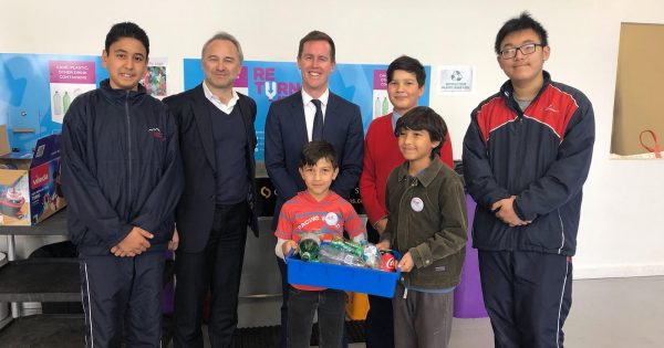 New Phillip CDS drop-off machine to turn trash into treasure on the spot