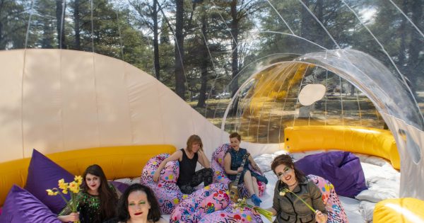 Experience the Canberra Bubble at Haig Park