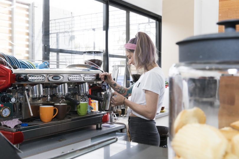 Great coffee at Beyond Q