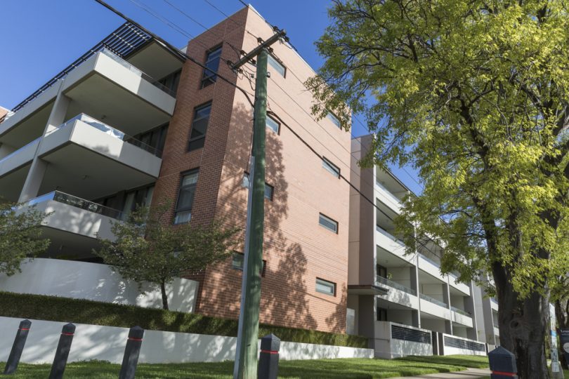 The Kingston Place apartments on Eyre Street