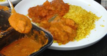 Butter chicken and footy, a match made in heaven