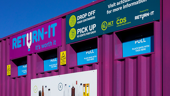 Canberrans can 'call' collect with the Uber of recycling
