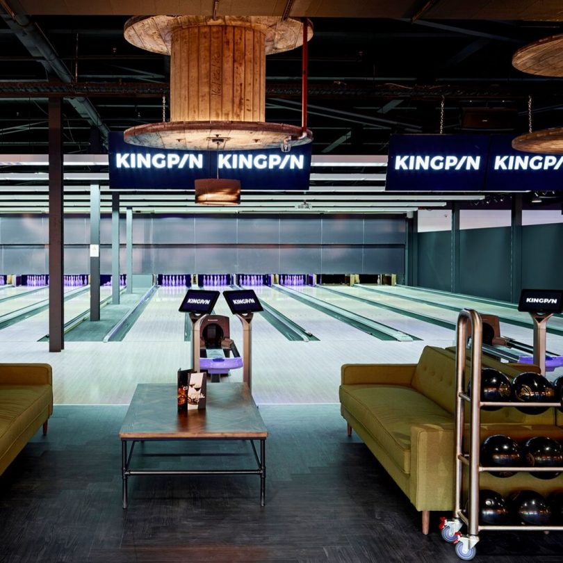Kingpin bowling venue